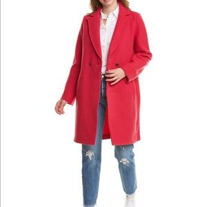 J.Crew Daphne Boiled Wool Top Coat